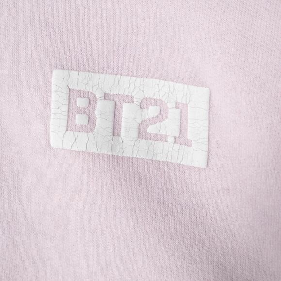 BT21 Hoodie Pink Kawaii Size M Kidcore Pastel Cutecore Barbiecore - Picture 4 of 5